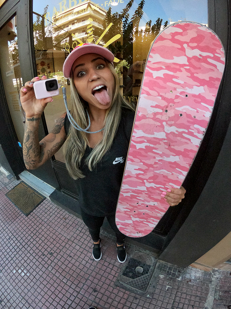 GoPro Skaterin Leticia Bufoni