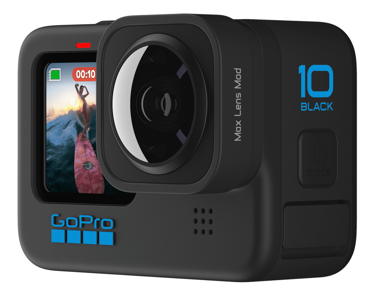 Max Wide Lens Mod - HERO10 & 9 Black Action Camera | GoPro