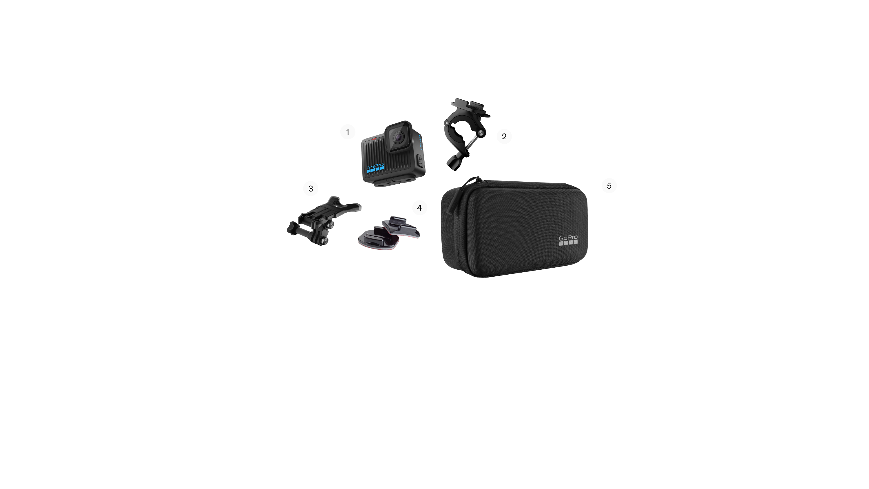 Pack Ski et snowboard GoPro HERO