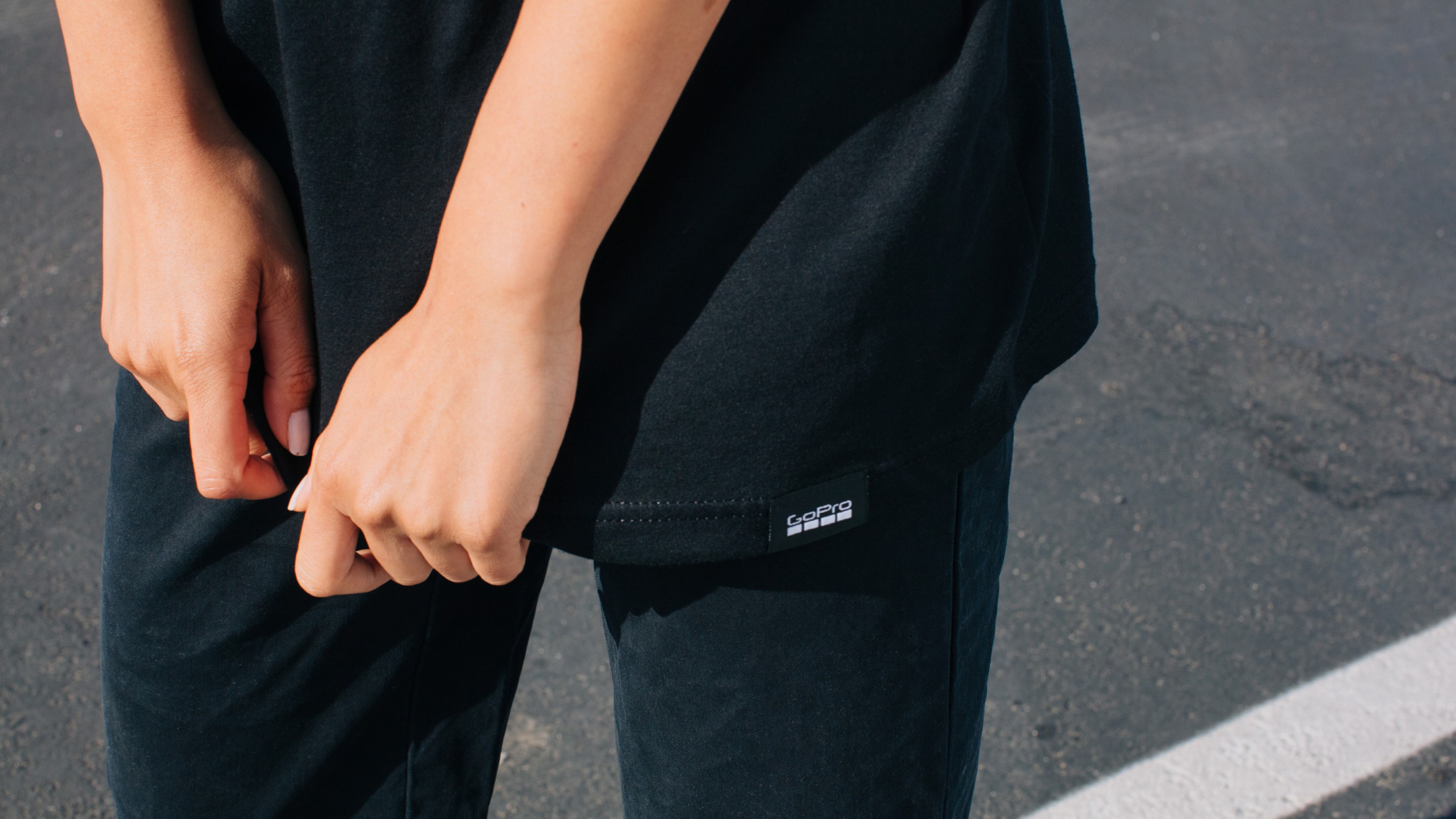 GoPro After Party - Logo Graphic Tee waist tag