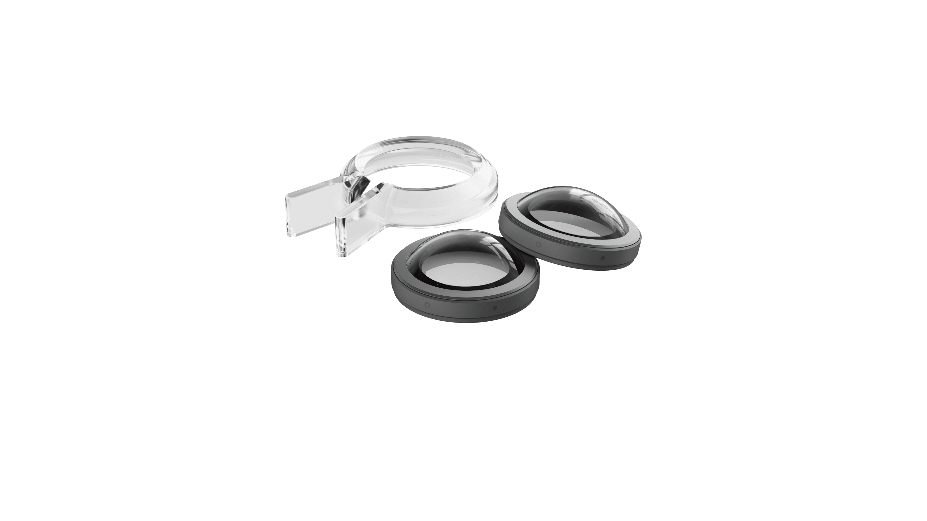 GoPro Replacement Lens Caps (MAX 360 Camera) - both lenses covered