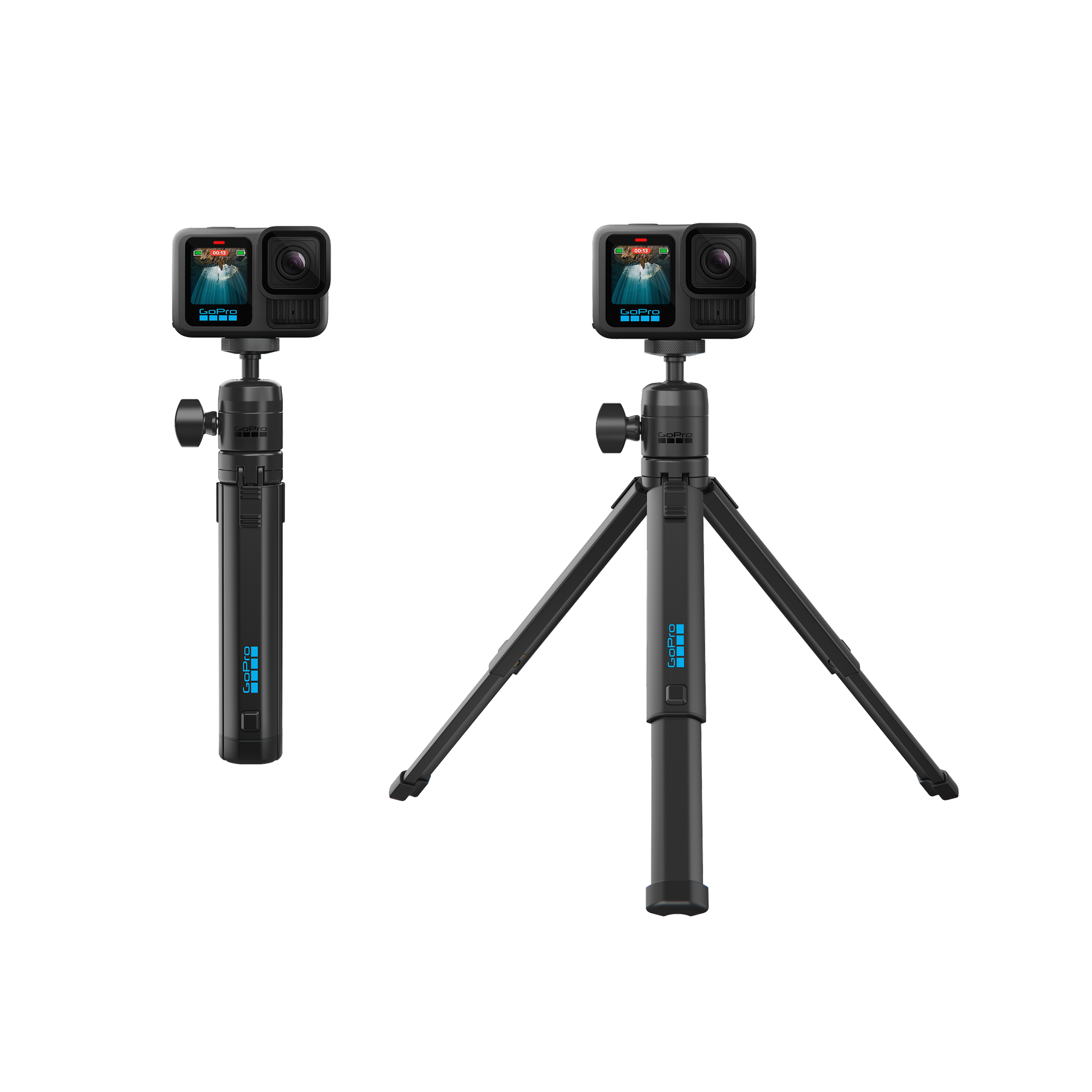 GoPro - Gopro hero9 Black【純正ポール三脚付き】 GoPro（ゴープロ）用の三脚おすすめ10選！自撮り棒対応や延長