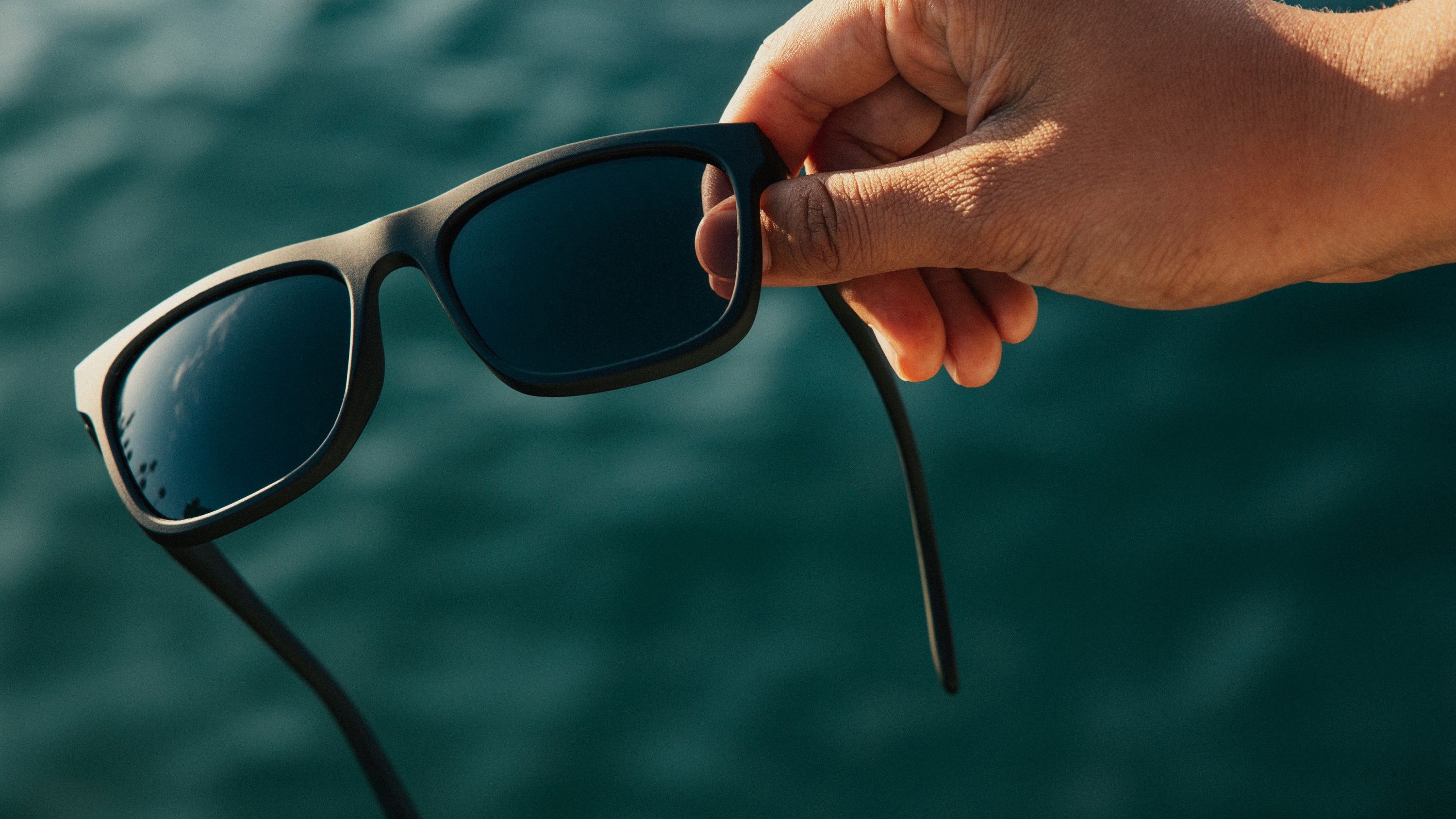 Occhiali Da Ciclismo Uomo Occhiali Da Sole RAZE Polarizzati Galleggianti Pesca Nero Specchio Uv400 - Foto 6