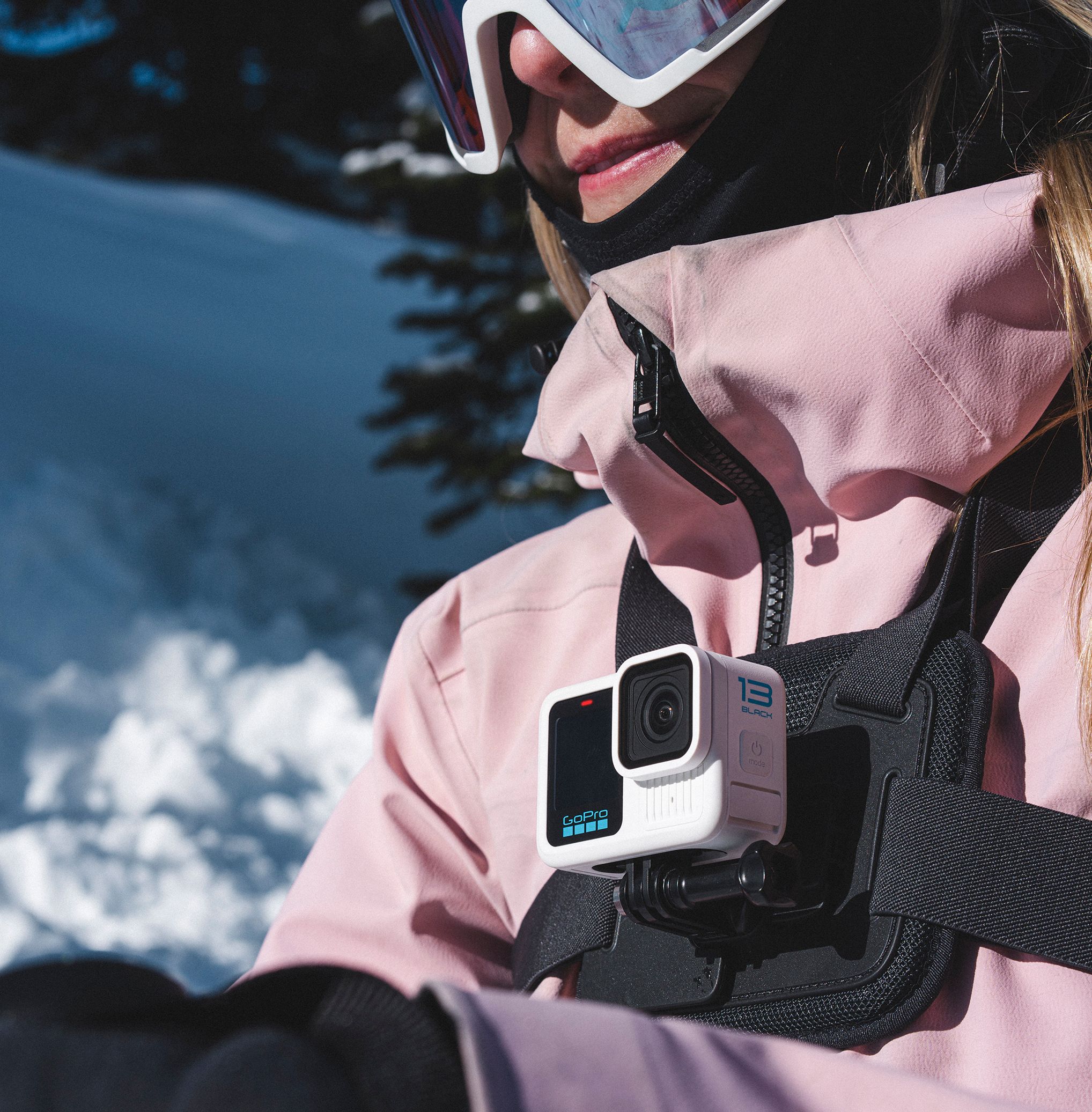HERO13 Black in Polar White для катания на лыжах