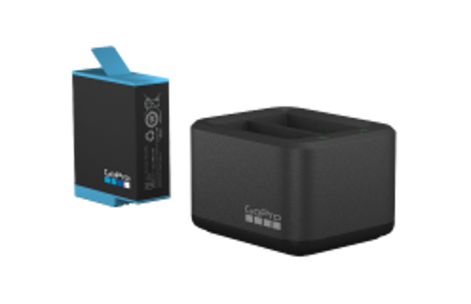 Dual Battery Charger + Spare Battery HERO9 Black GoPro