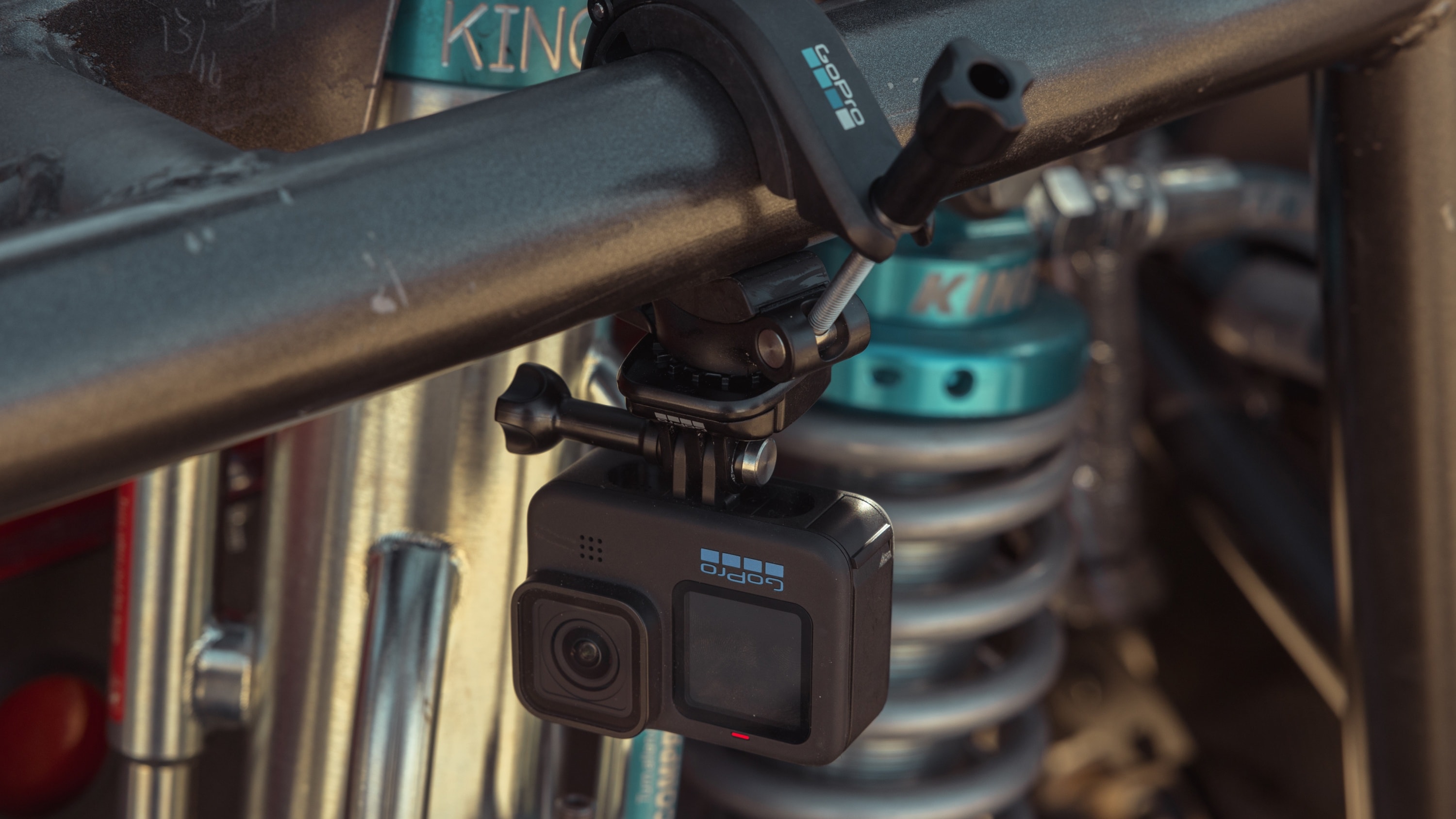 GoPro HERO13 Black 4-Wheel Motor Sport Bundle helmet