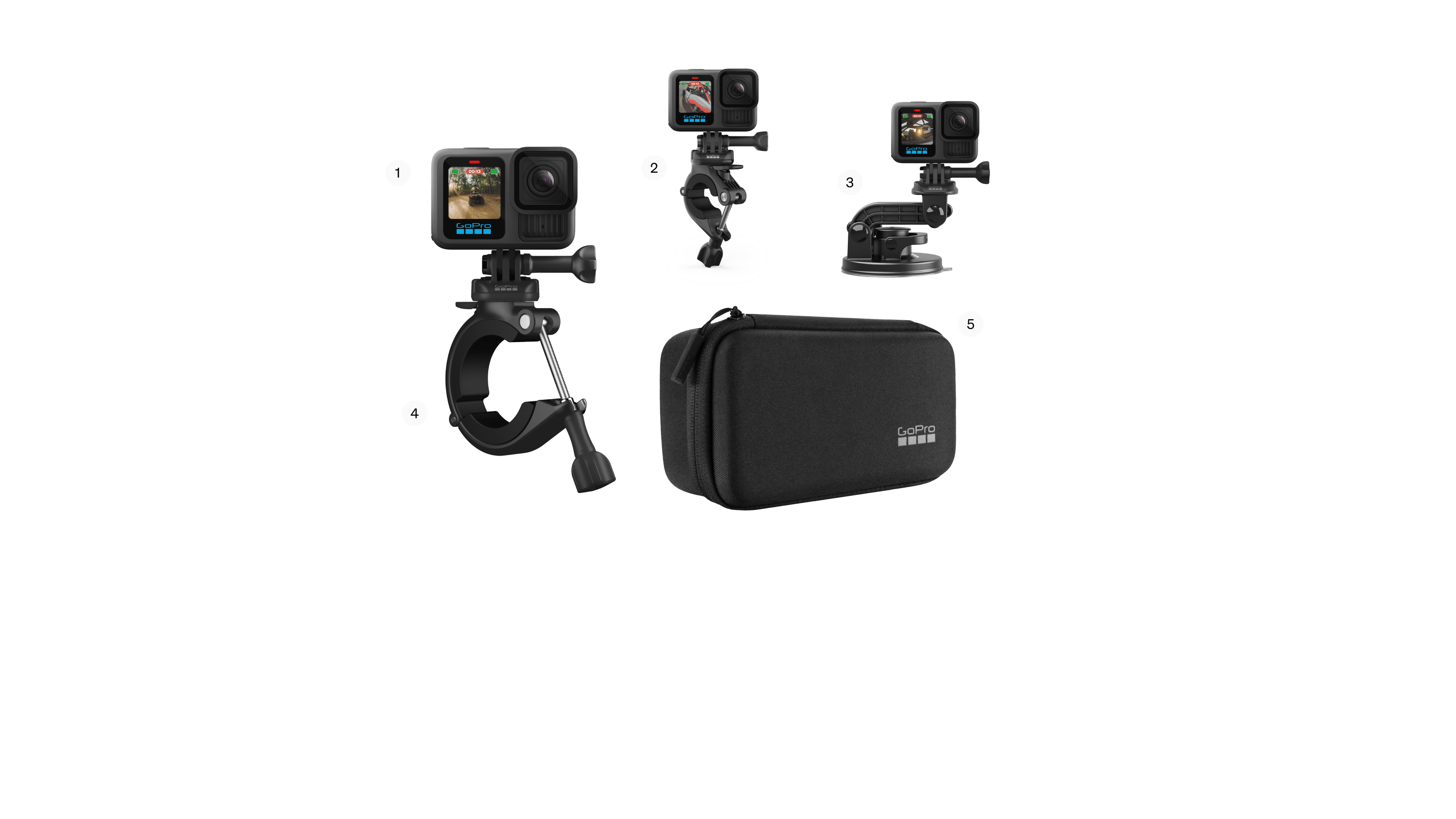 HERO13 Black 4-Wheel Motor Sport Bundle