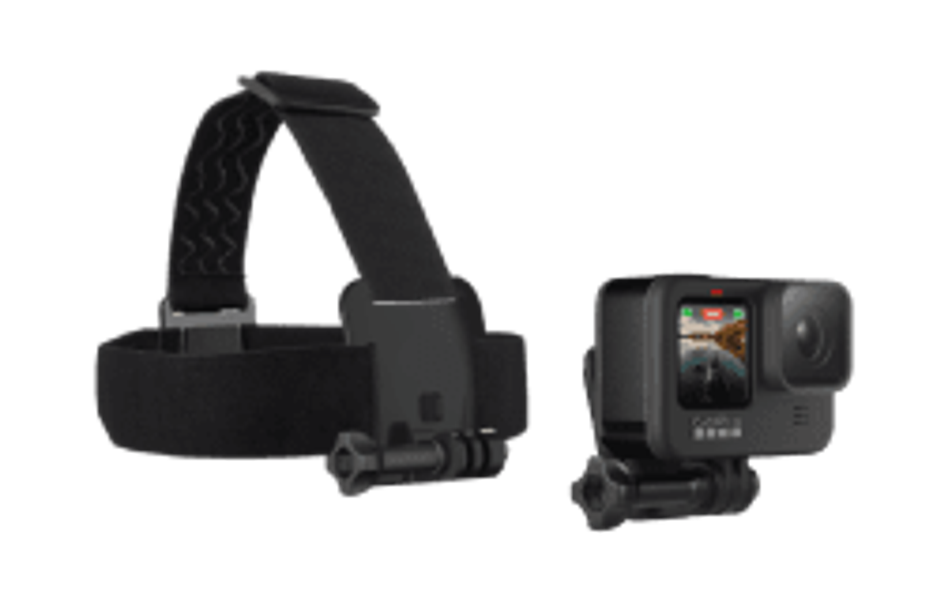 Head Strap & QuickClip Camera Head Mount GoPro