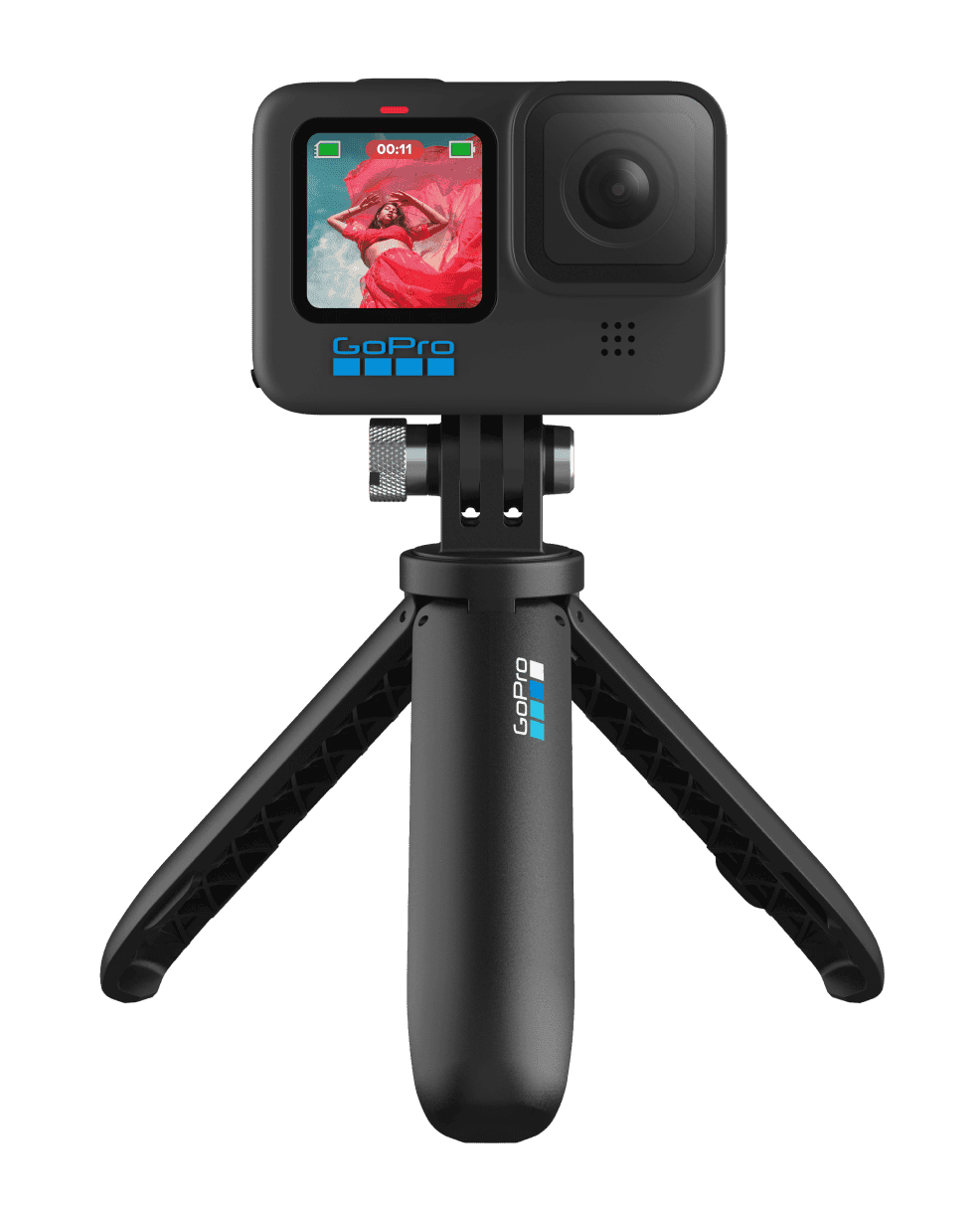 GoPro Shorty - Mini Extension Pole & Tripod Camera Mount with HERO11 Black