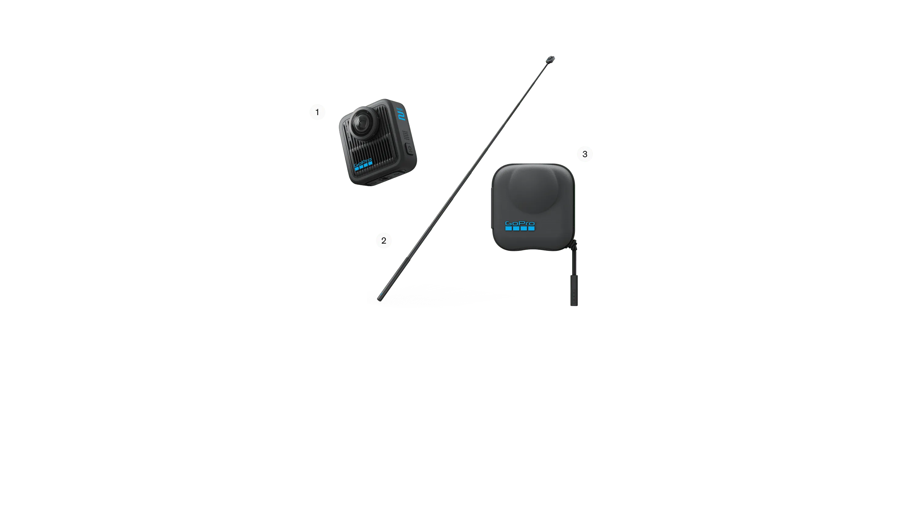 Wert: MAX2 Luftaufnahmen-BundleDas perfekte Setup für Aufnahmen, die aussehen, als hättest du sie mit einer Drohne gemacht.429.99 €639.99 €SPARE 210 €