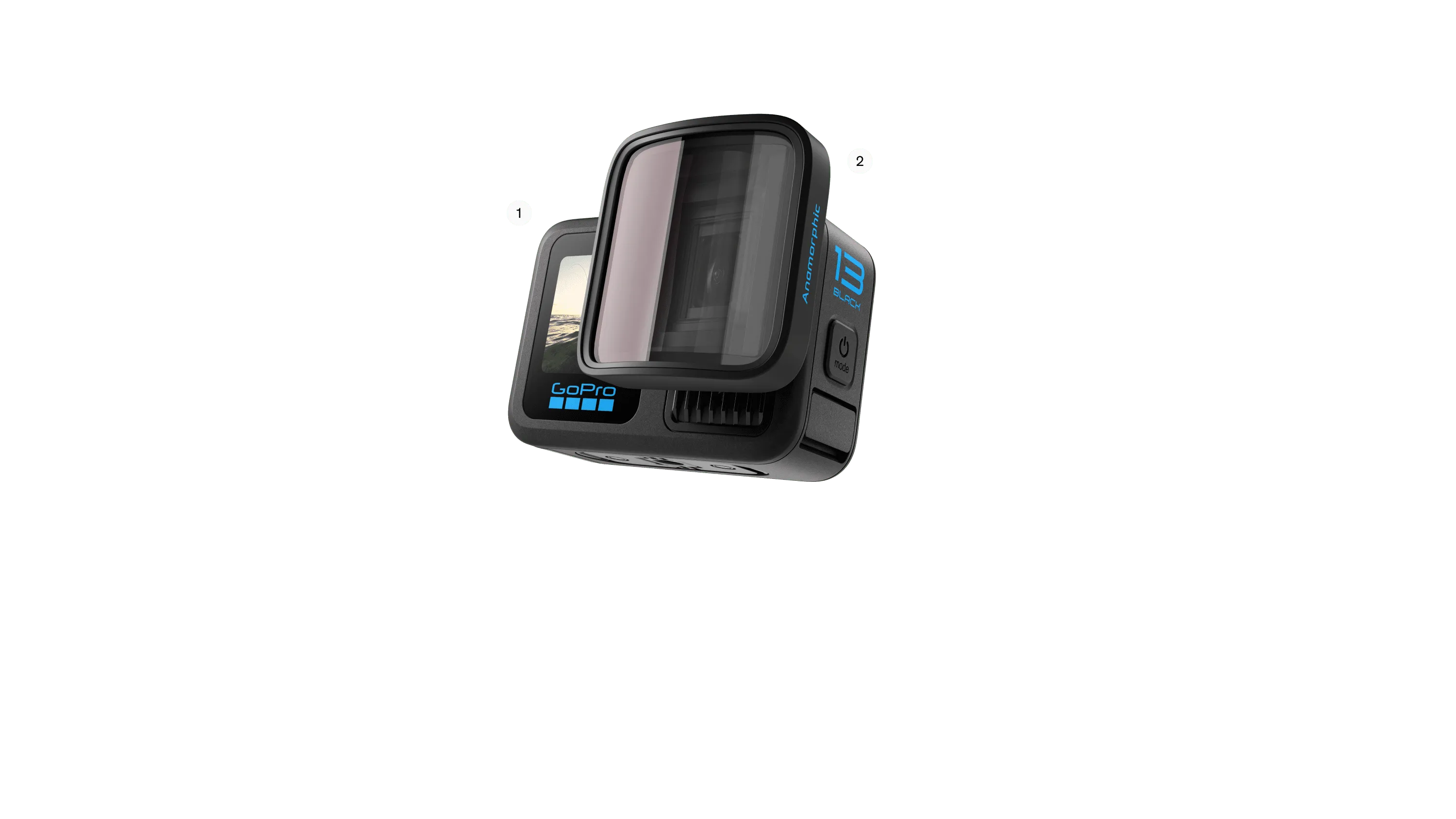 Wert: HERO13 Black Lens Mod Anamorph BundlePasse deine HERO13 Black nach deinen Wünschen an und hole das Maximum aus ihr heraus.504.99 €574.99 €SPARE 70 €