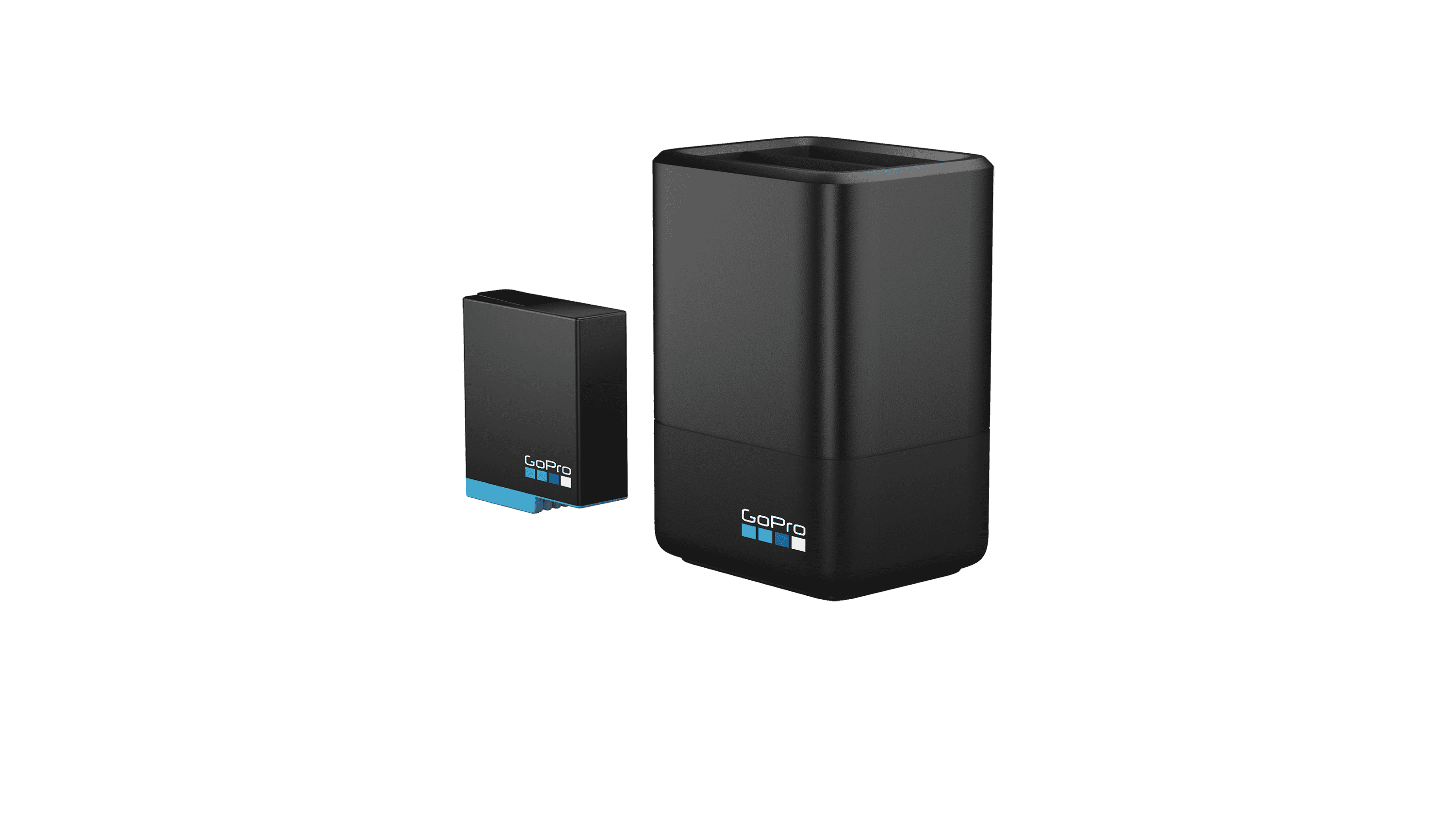 Dual Battery Charger Spare Camera Battery (HERO8 Black) GoPro