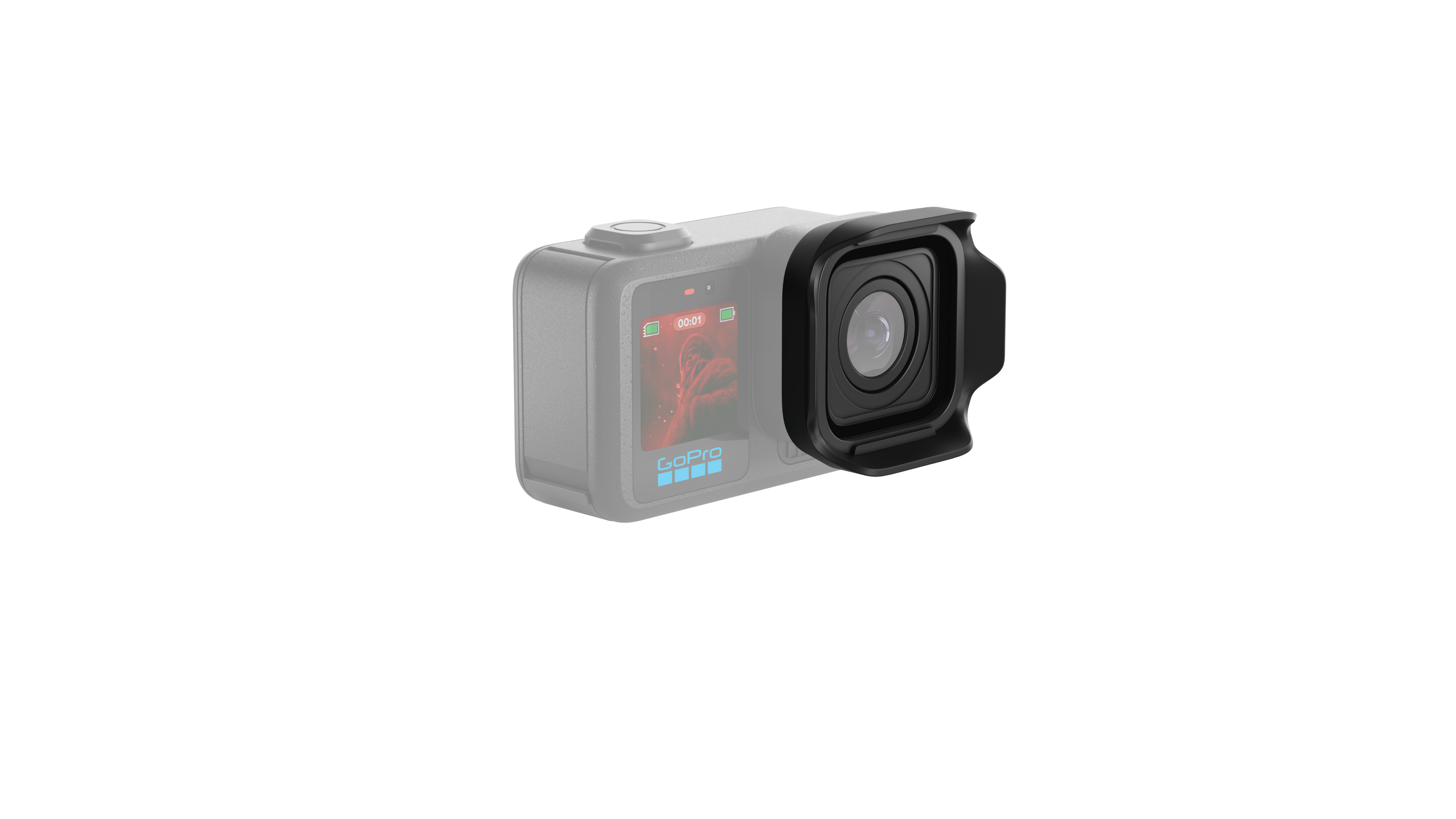 Protective Lens + Lens Hood Replacement for MISSION 1 PRO / MISSION 1