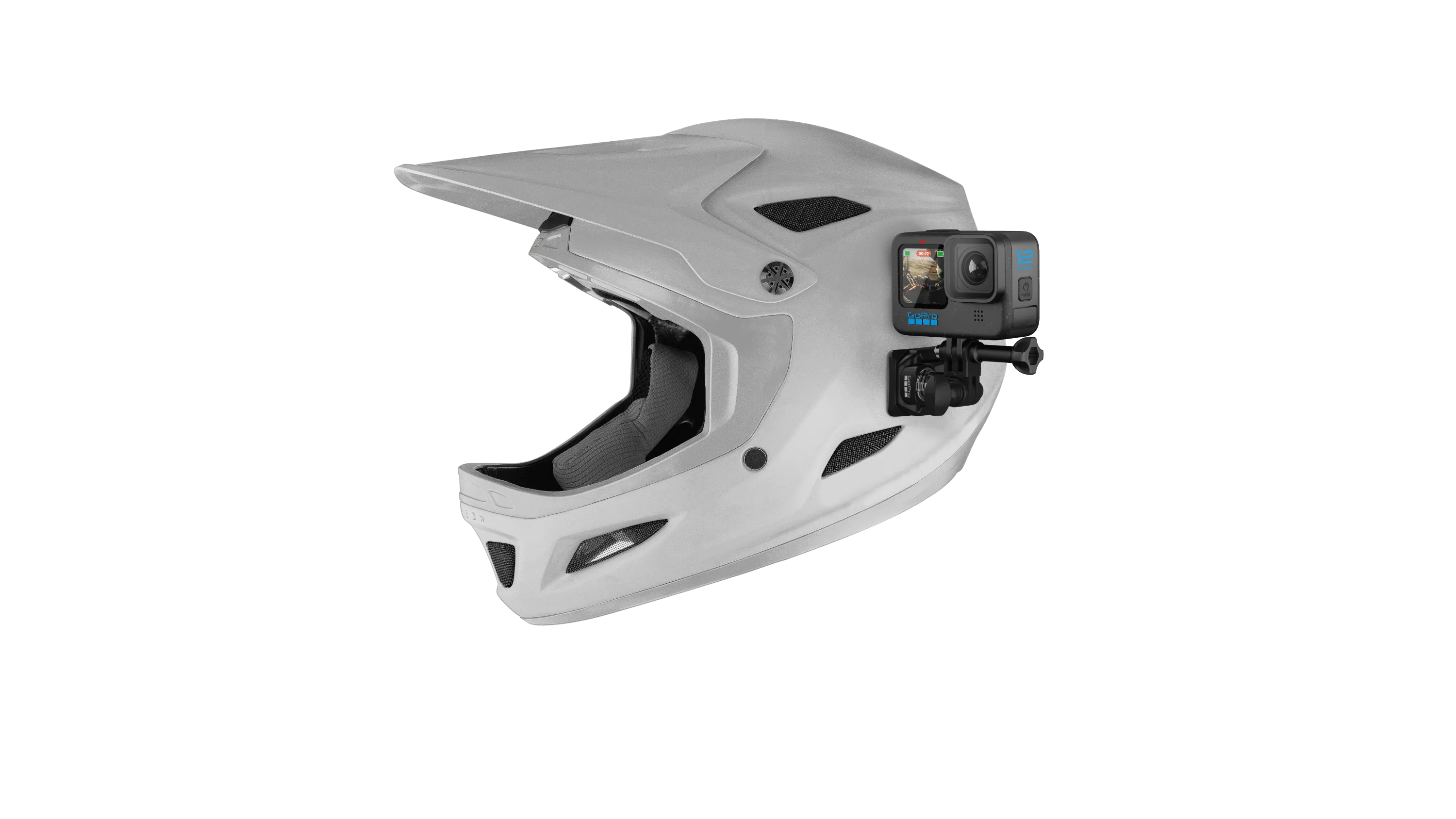 arai helmet gopro mount FLEX Chin for XD-4 MotoRadds X helmet action camera Chin Mount motovlog setup Arai Signet-X Camera Chin Mount
