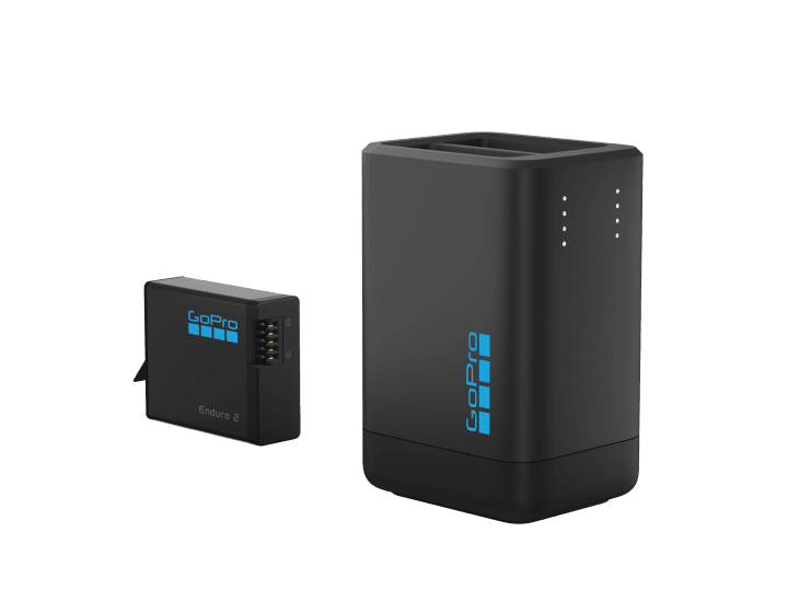 その他 GoPro charger Dual Battery Charger for Enduro 2. Cold Weather Battery (MISSION 1