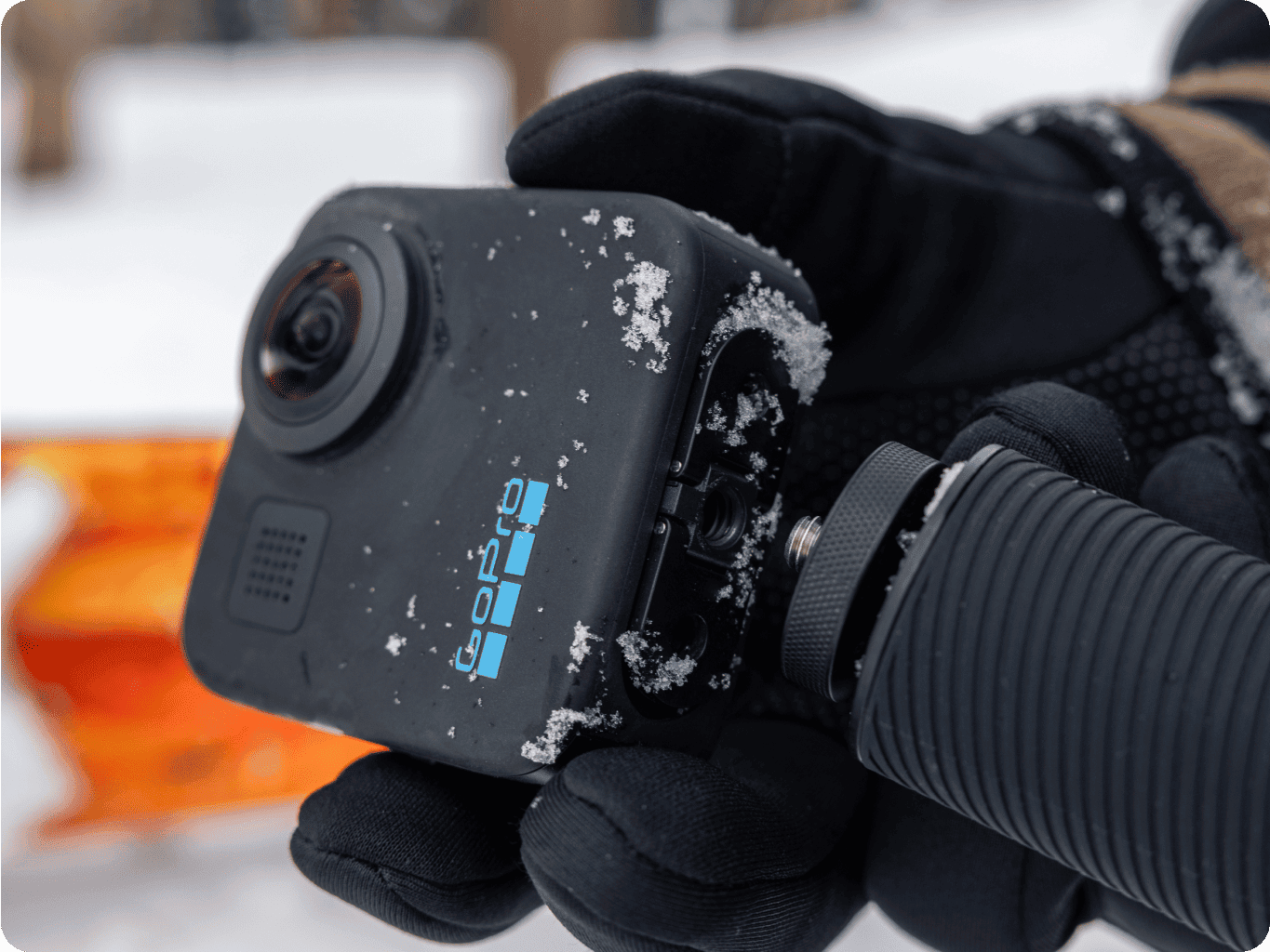 Telecamera GoPro MAX su asta di prolunga