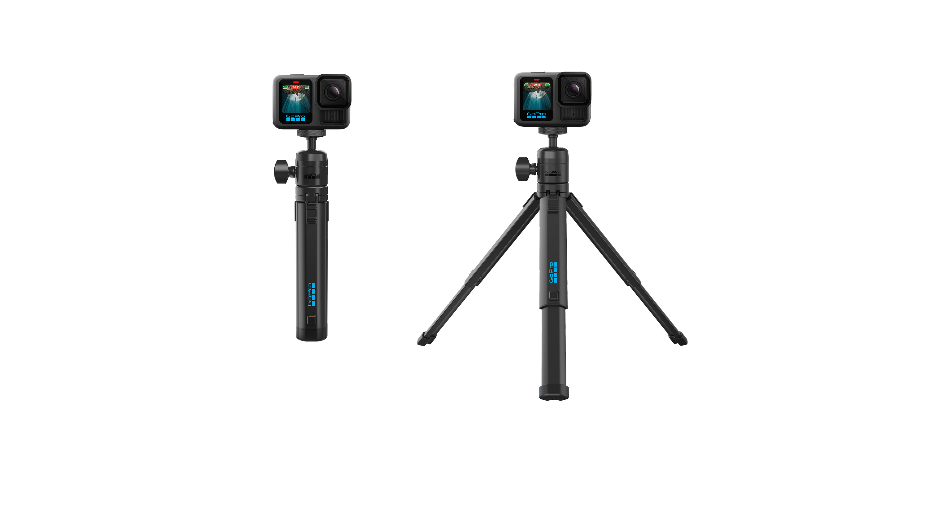 三脚 + ボールヘッド | 折り畳み式アルミニウムデザイン | 多用途な1/4