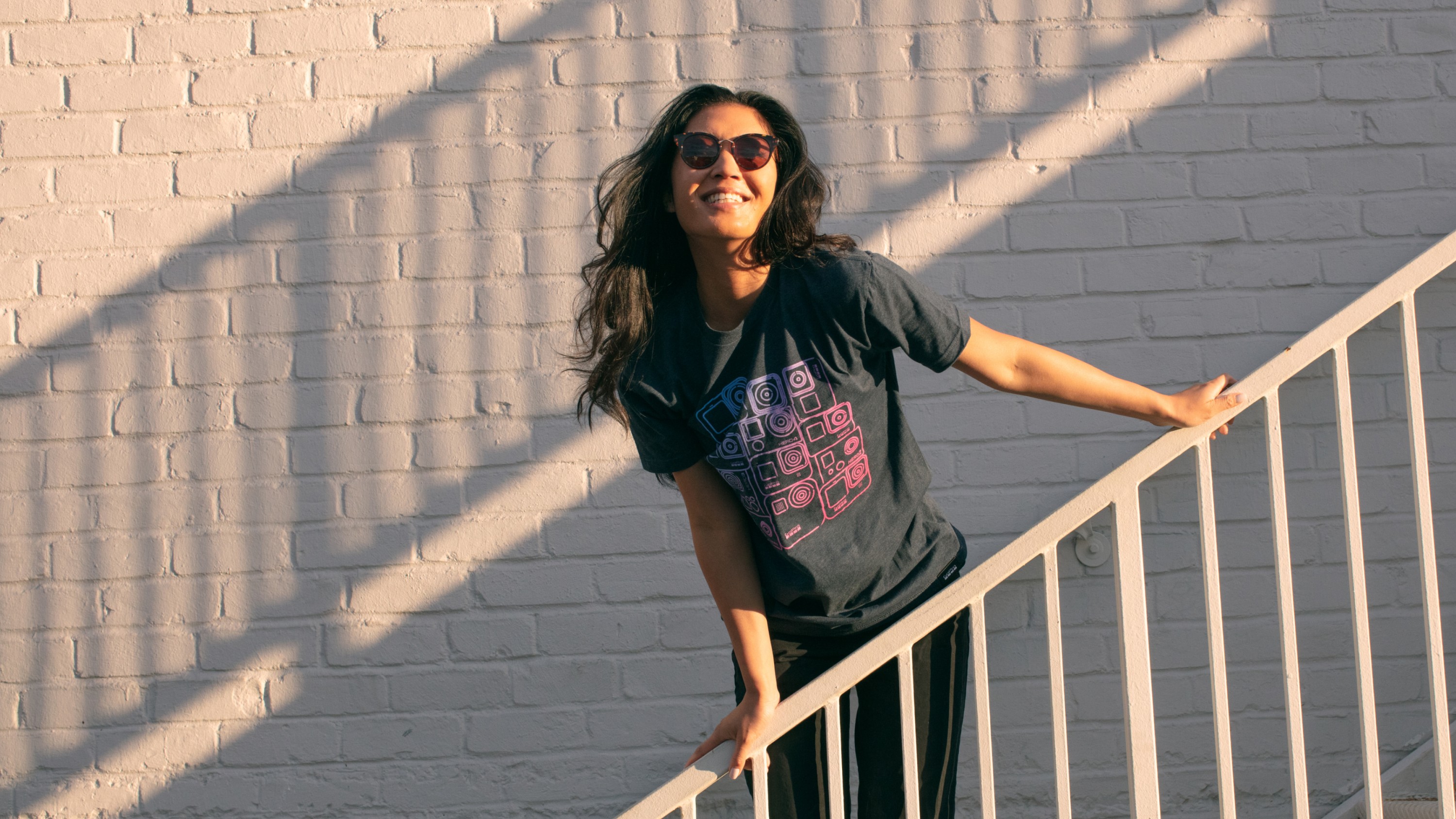 woman wearing GoPro The Collector - Camera Graphic Tee