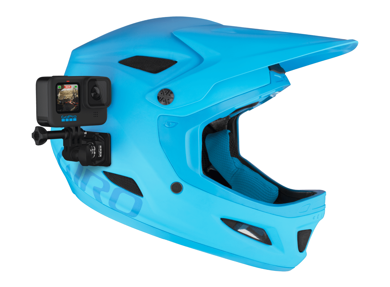 Helmet Front + Side Camera Mount | GoPro