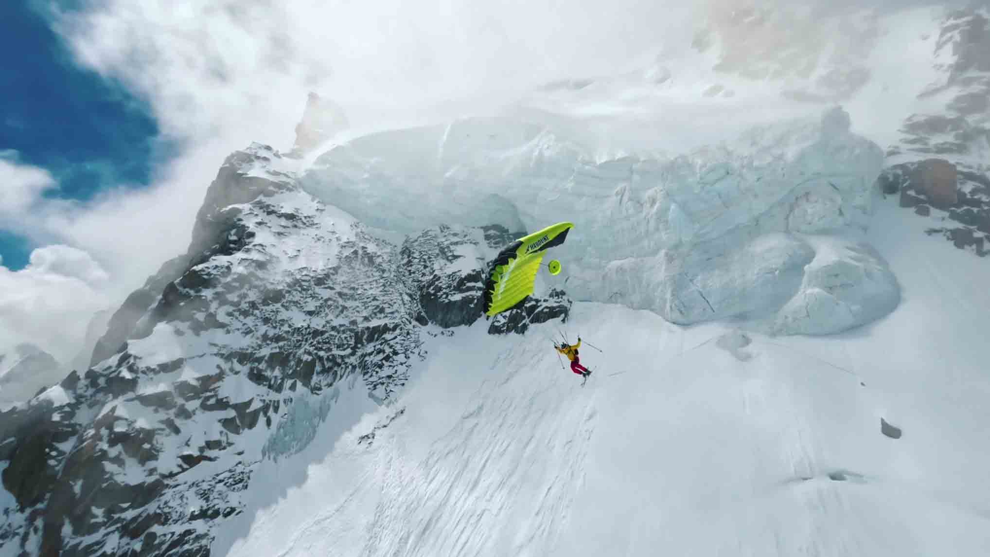 The Line Above: Matthias “Super Frenchie” Giraud’s Ski BASE Jump from ...