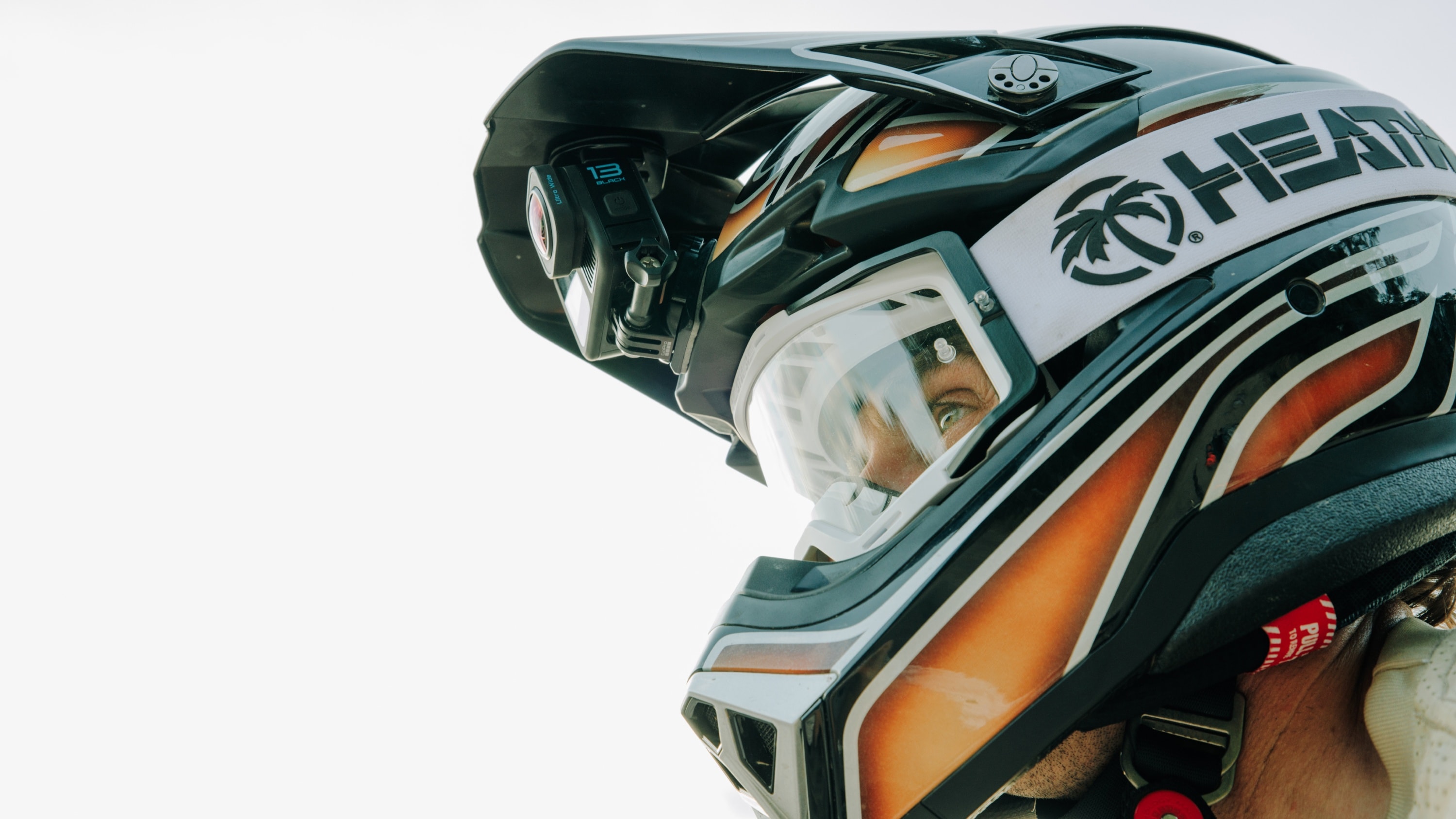 GoPro HERO13 Black 2-Wheel Motor Sport Bundle helmet