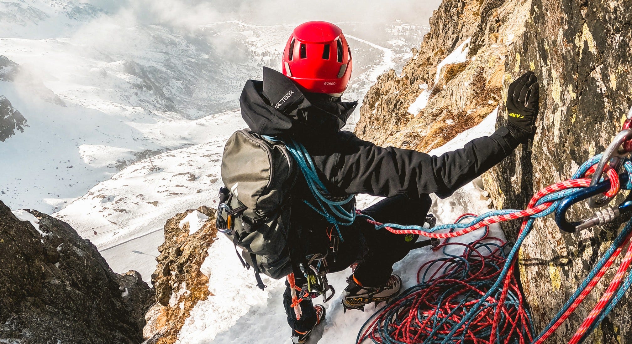 Восхождение в гору с экшн-камерой GoPro HERO11 Black