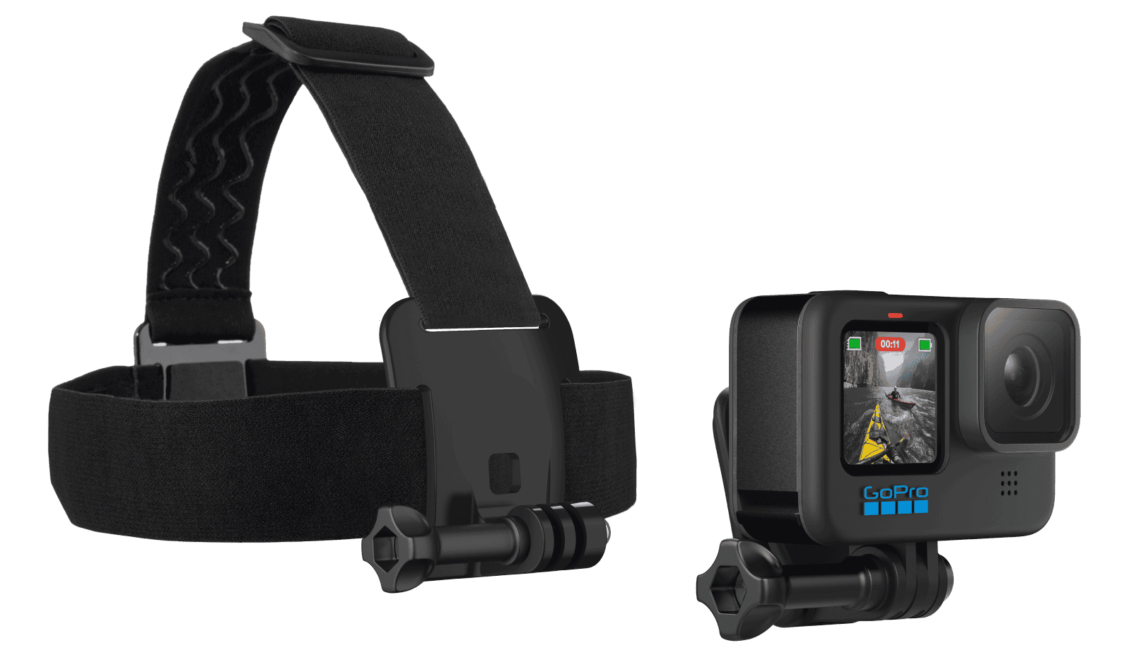 Head Strap & QuickClip - Camera Head Mount | GoPro