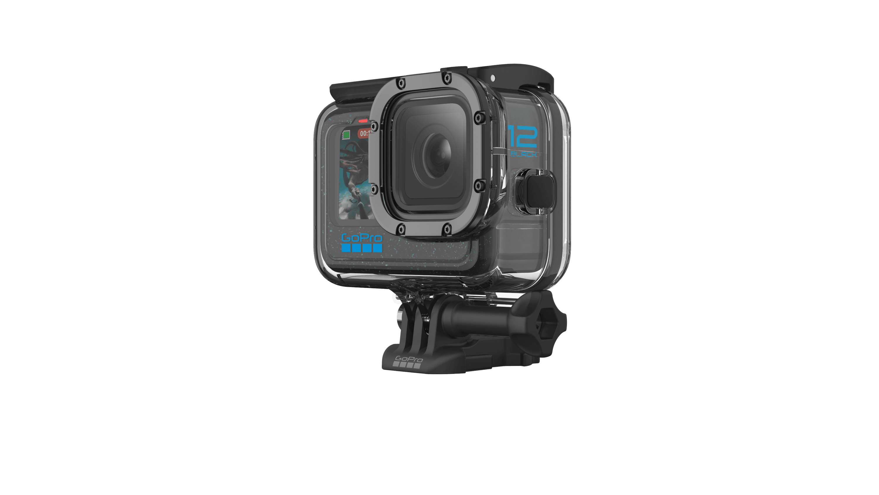 GoPro Camera Protective Housing + Waterproof Case side