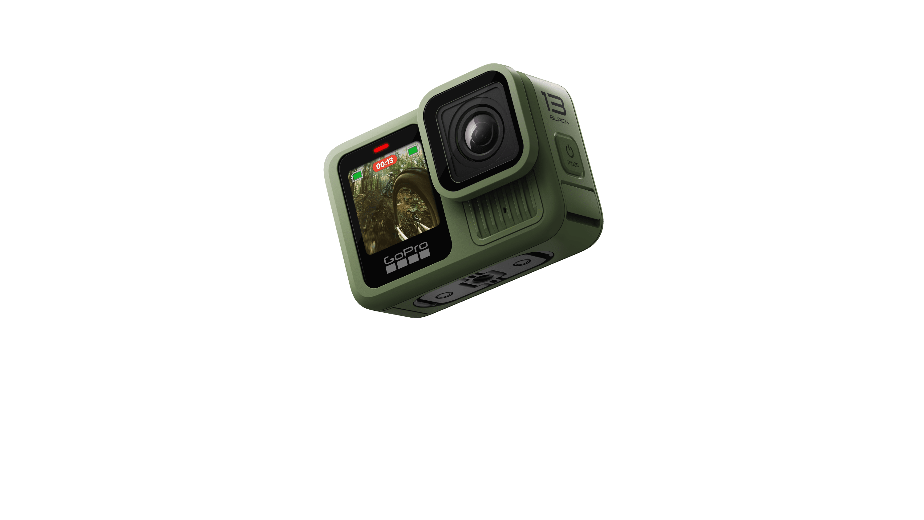 GoPro HERO13 Black in Forest Green Action Camera