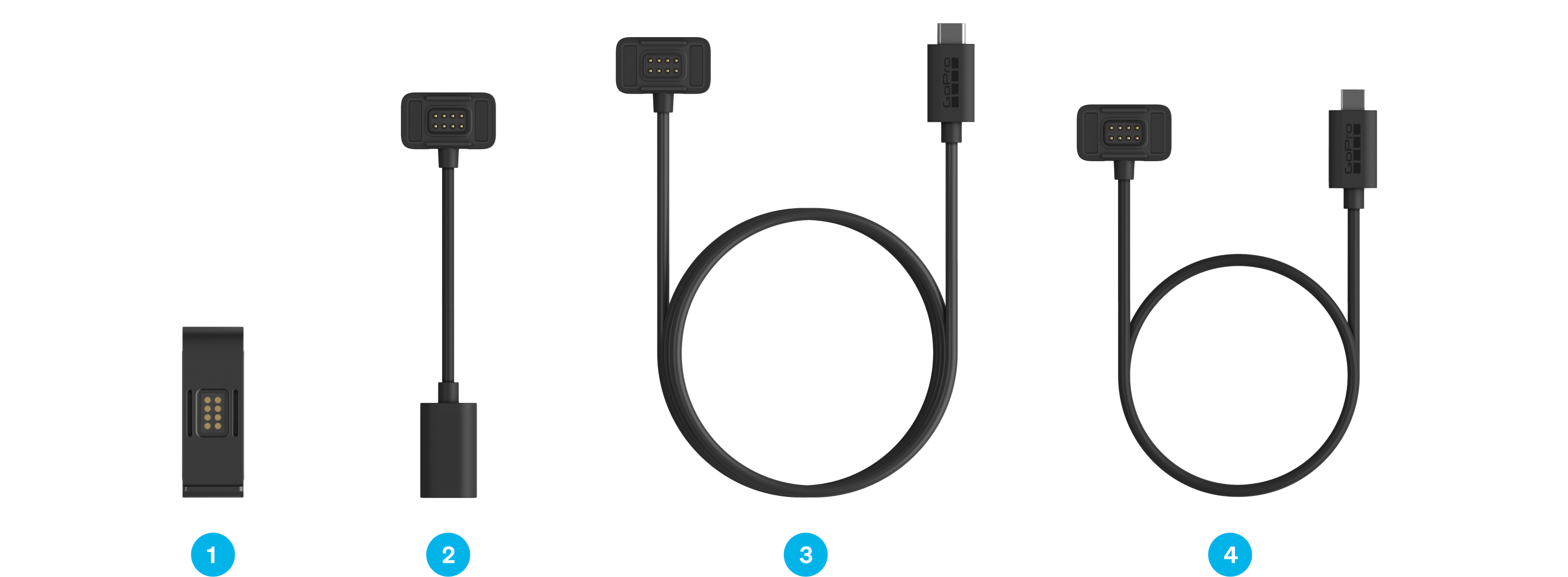 Cavo di ricarica USB C per sincronizzazione dati, compatibile con GoPro