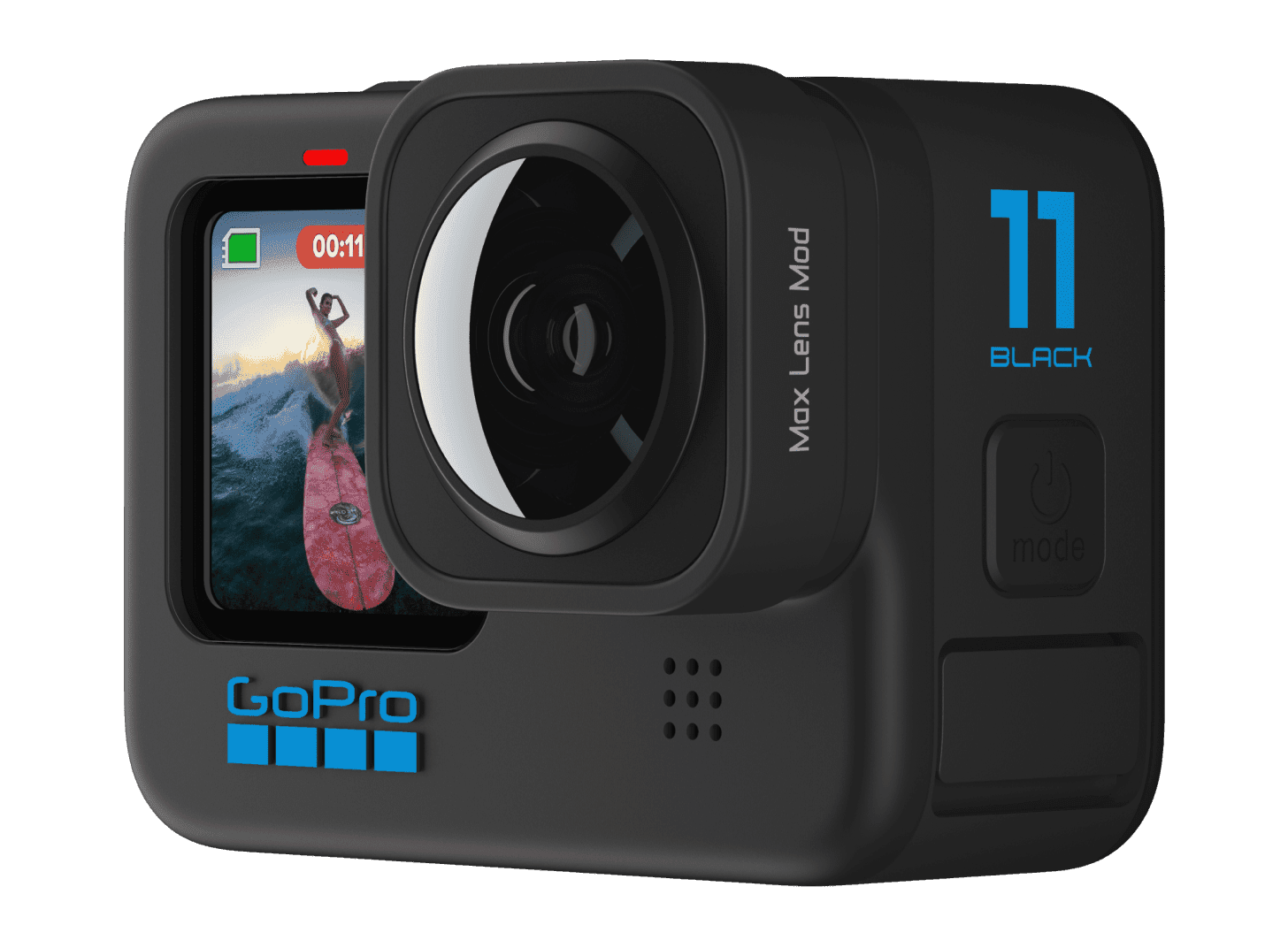 Max Wide Lens Mod - HERO11 Black Action Camera | GoPro