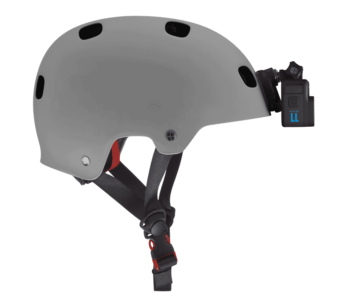GoPro Skateboard Helmet Front + Side Camera Mount