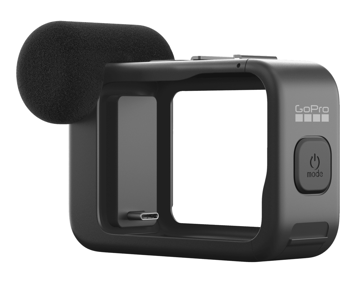 Mic Mod Gopro Media Mod - HERO10 & 9 Black Action Camera Mic | GoPro
