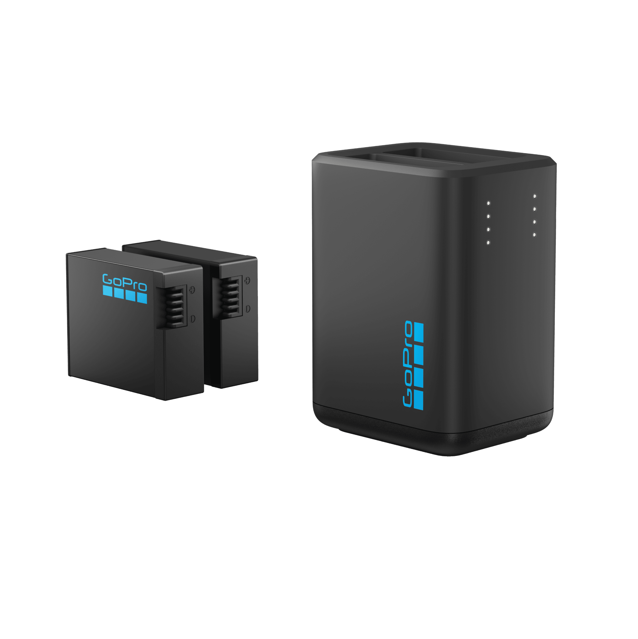 【新品未使用】GoPro デュアルバッテリーチャージャー＋バッテリー2個セット 高性能なHERO13デュアルバッテリーチャージャー + Enduroカメラ