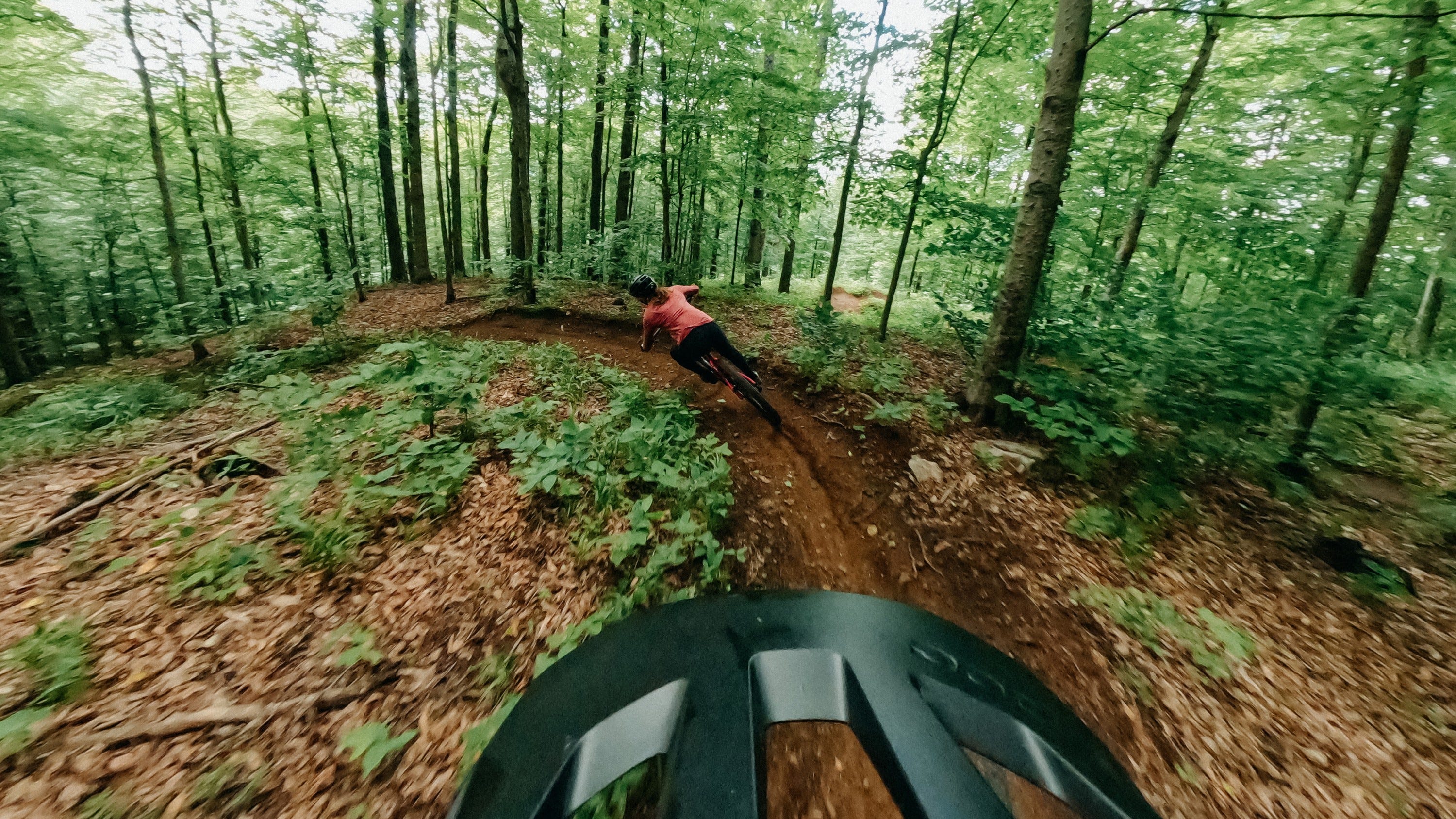 mountain bike POV do suporte para câmera de capacete de bicicleta GoPro