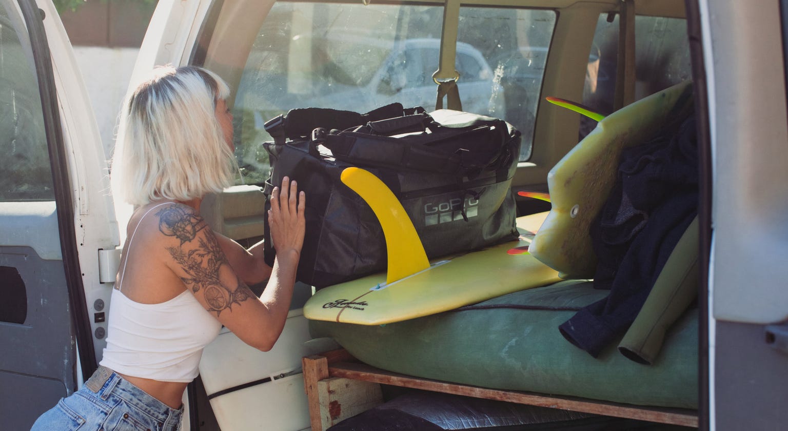 Mission Backpack Duffel Bag GoPro